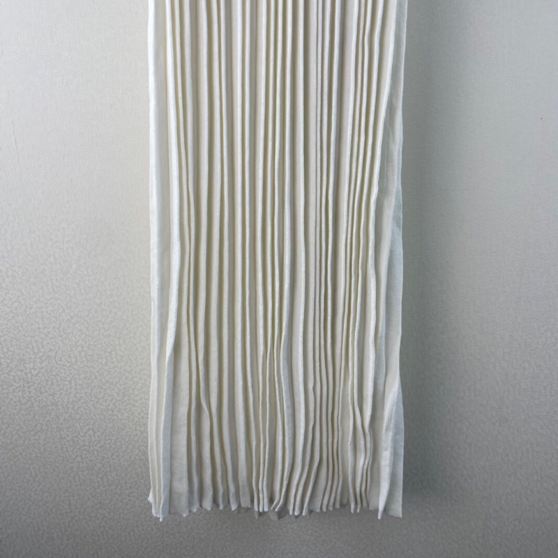 Đầm len ngắn tay dáng suông chân váy xếp ly thương hiệu Thom Browne cao cấp chất liệu mềm mại