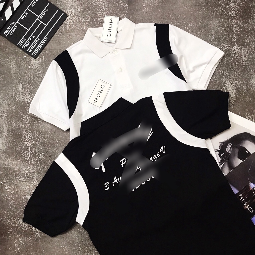 Áo polo nam ,áo thun nam cổ bẻ givenchy chất thun poly mềm mịn co giãn 4 chiều