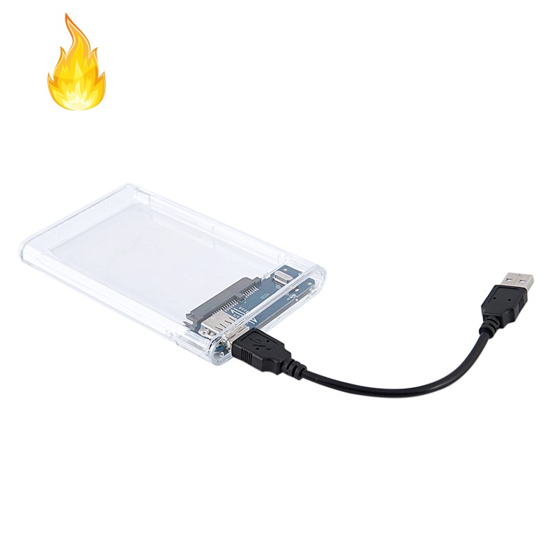 Vỏ Ổ Cứng Ngoài Usb 2.0 Sang Sata Ssd Và Hdd Hỗ Trợ 4tb 2.5-inch | BigBuy360 - bigbuy360.vn