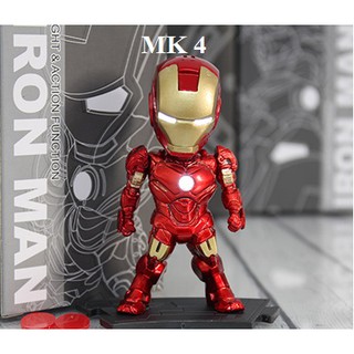 Mô hình iron man led 6 mẫu (bộ 1) lẻ
