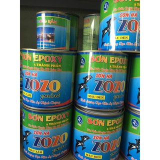 combo 12kg sơn kẽm 2 thành phần ZOZO