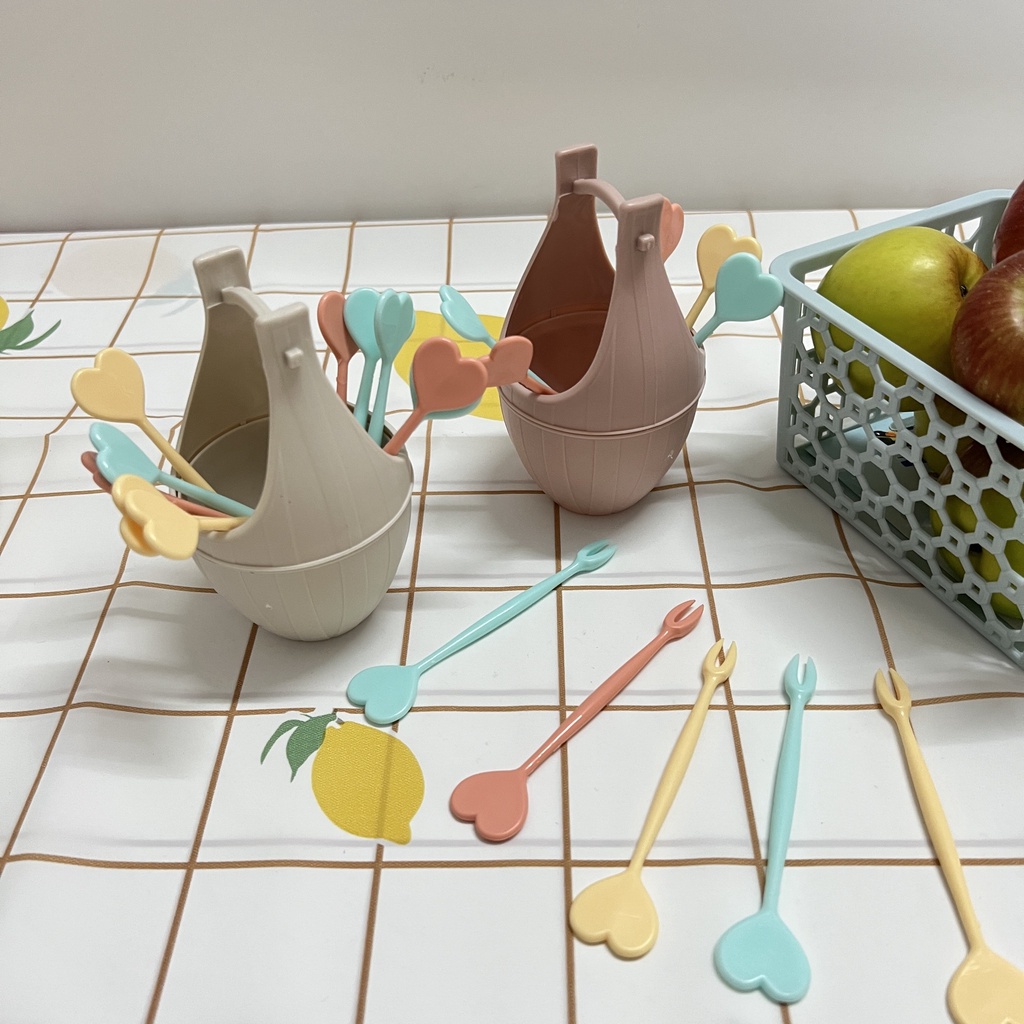 Bộ 10 chiêc nĩa ăn trái cây Việt Nhật