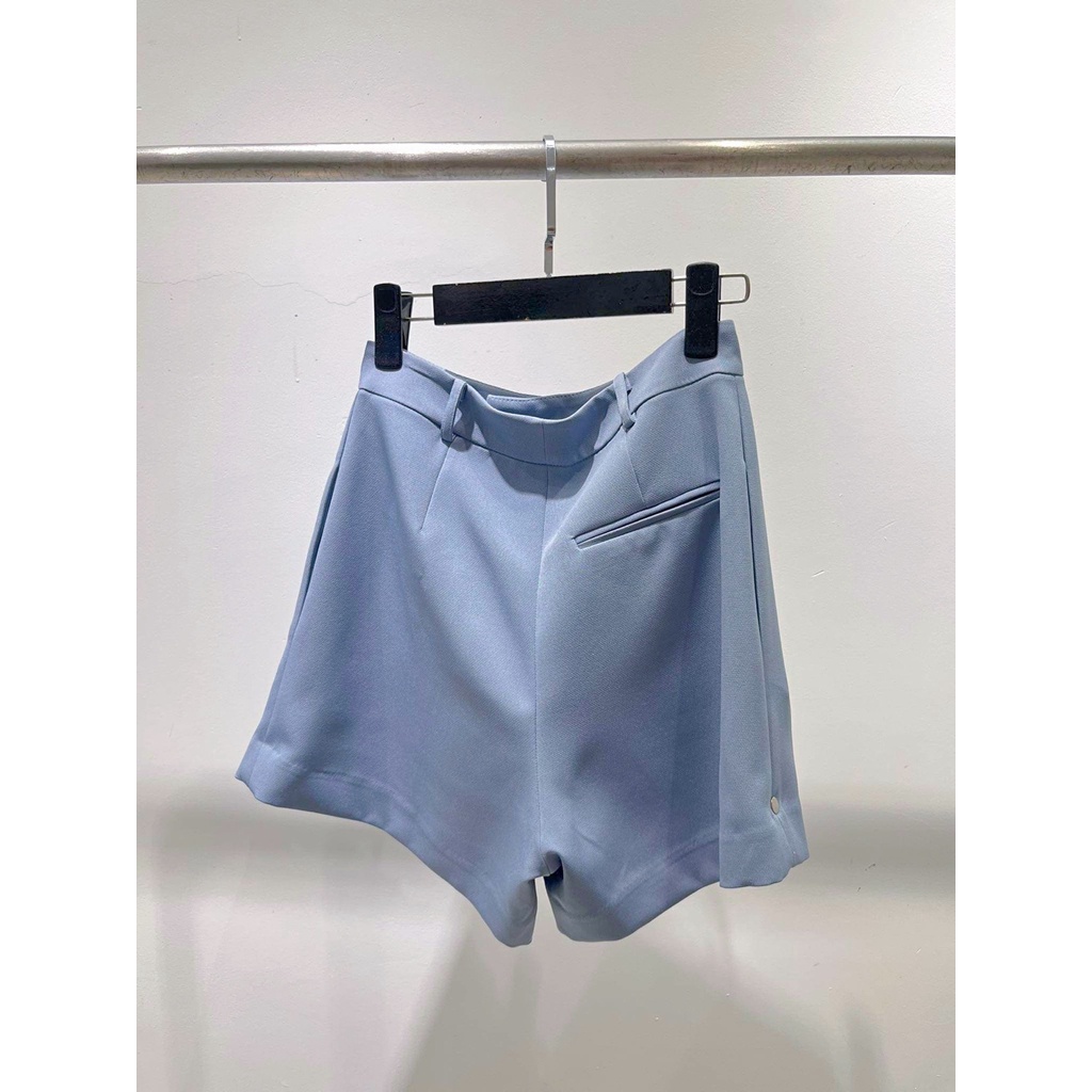 [Mã BMLTA50 giảm đến 50K đơn 99K] Quần short lưng cao cơ bản xếp 1 ly túi xéo thời trang GAGO GO3955