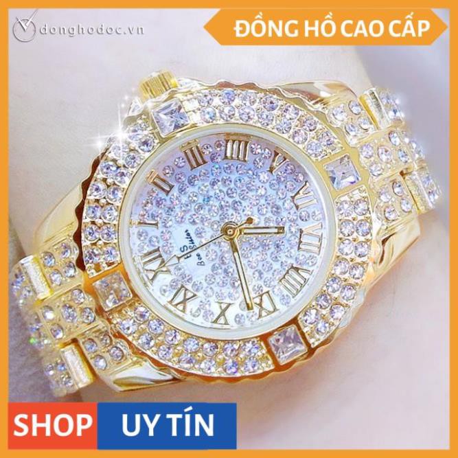Đồng hồ nữ BS BEE SISTER EBILA Đính đá siêu đẹp + Tặng Hộp & Pin [HÀNG CAO CẤP]