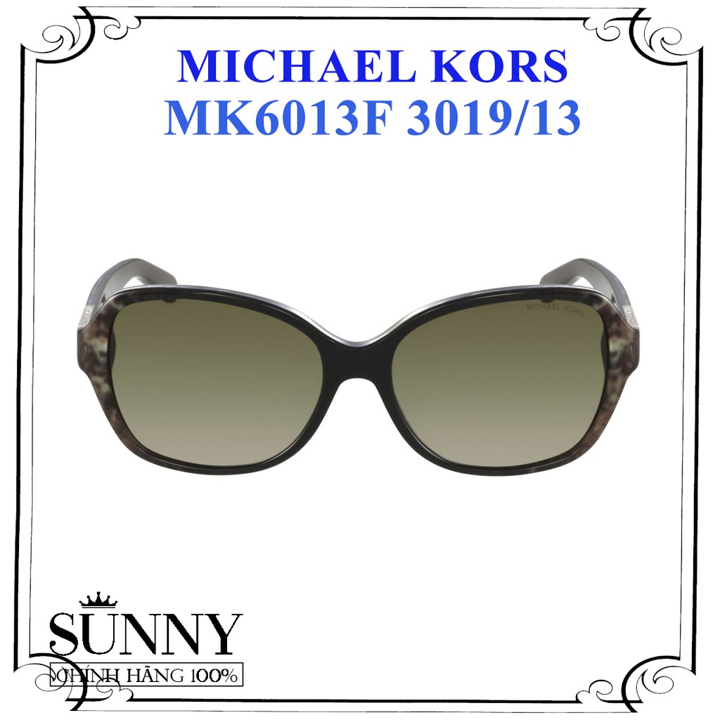 MK6013F kính mát chính hãng Michael Kors chính hãng, thiết kế dễ đeo bảo vệ mắt