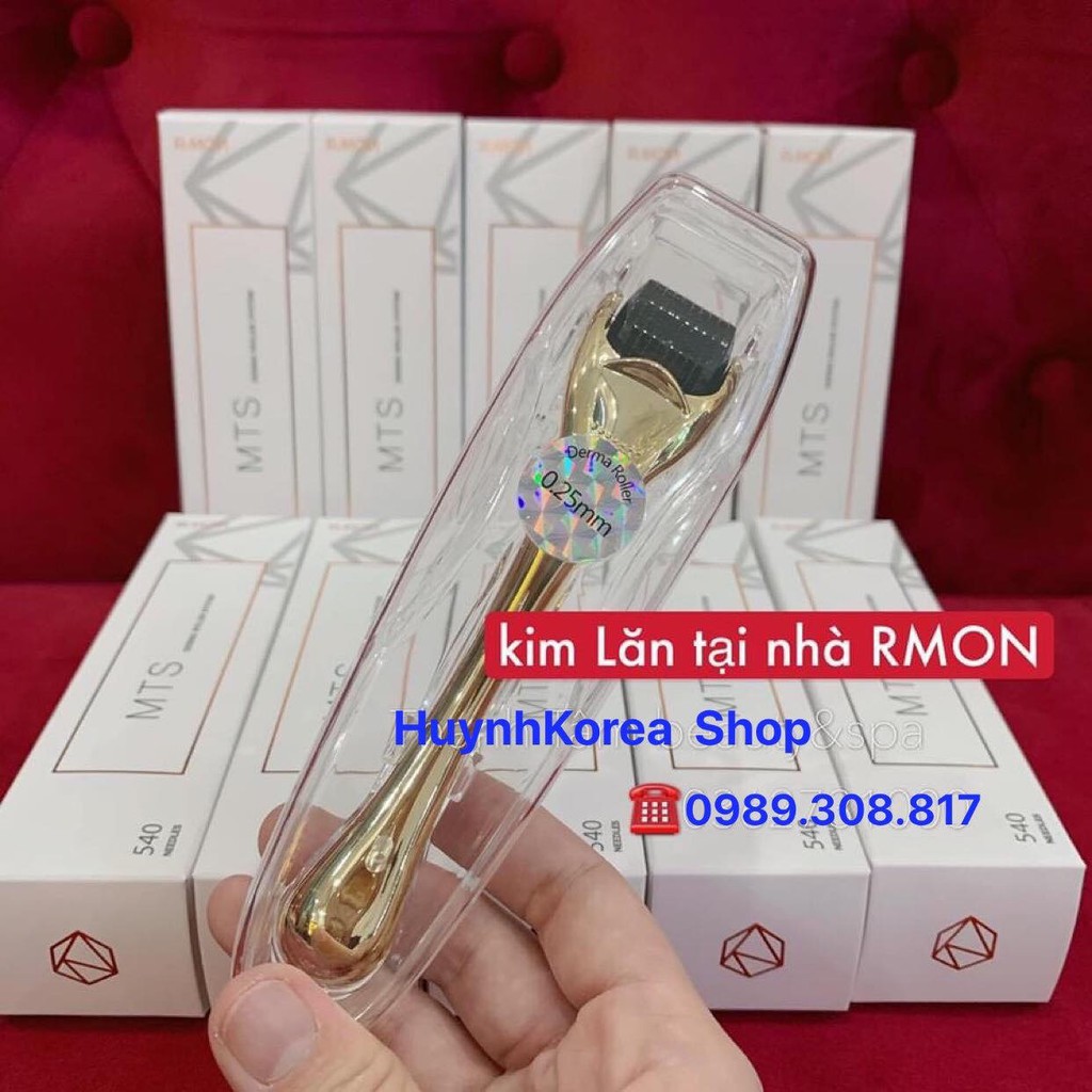 Cây lăn kim tại nhà RMON 540 đầu kim 0.25mm Hàn Quốc