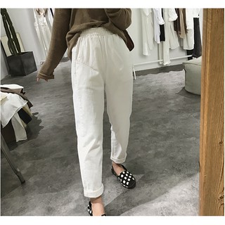 Quần Baggy Kaki Trắng