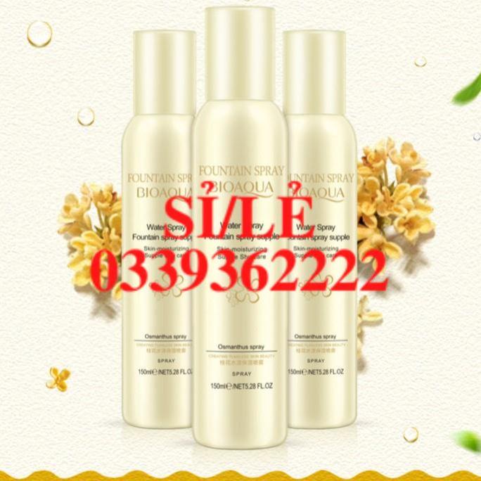 [ CHÍNH HÃNG ] Xịt khoáng dưỡng ẩm Bioaqua 150ml Sena Beauty