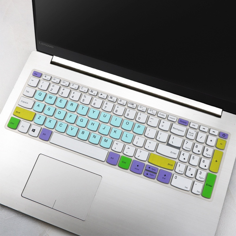 Miếng dán bàn phím silicon mềm siêu mỏng thích hợp cho laptop 15.6 inches lenovo 340c 330c ideapad 320