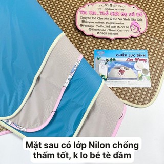 Chiếu Lục Bình Chống Thấm, Thoáng Mát Cho Bé Yêu