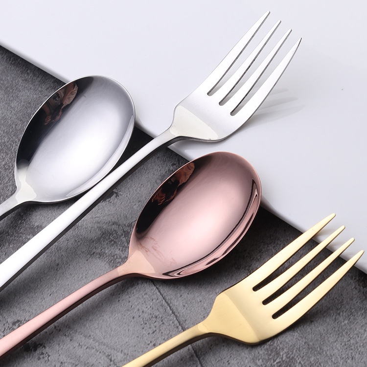 Muỗng Jodily Starhome Inox 304 Mạ Vàng Cao Cấp Dầy Dặn Sáng Bóng