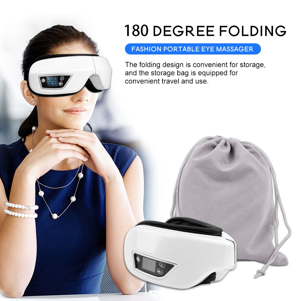 Máy massage mắt Suolaer nén khí chườm nhiệt dùng điện chăm sóc mắt