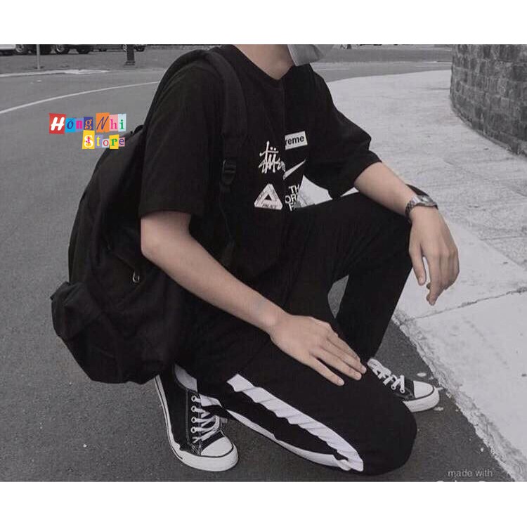 QUẦN THỂ THAO 1 SỌC - QUẦN 1 LINE SIDE STRIPE PANTS UNISEX - MM