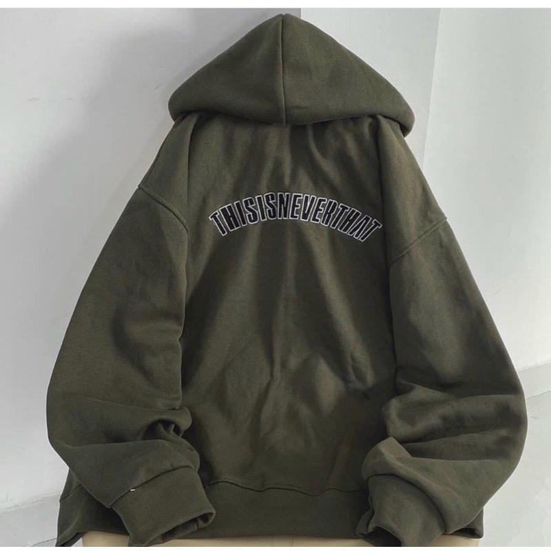 [ Rẻ vô địch ] Áo khoác nỉ form đại mũ hai lớp - thisis