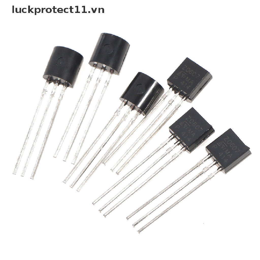 * 3c &amp; NEW * 20pcs Z0607 Z0607MA TO-92 Triac 0.8A 600V Thyristor 0.8 Amp 600 Volt.