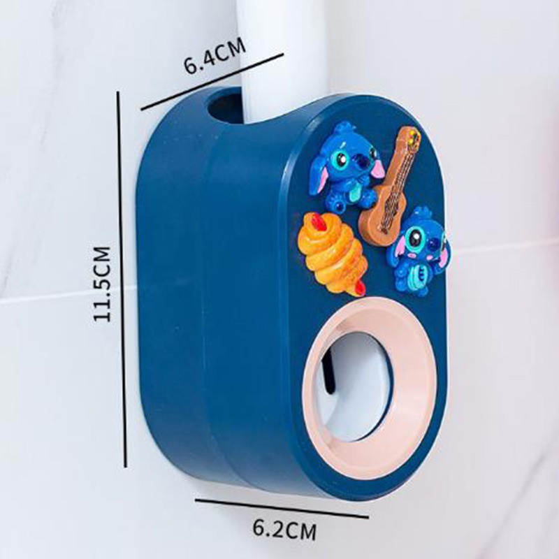 Dụng Cụ Nặn Kem Đánh Răng Tự Động Hình Hoạt Hình Dễ Thương Cho Gia Đình
