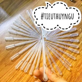 Combo 30 Ống hút bobo, ống hút atermia - 3ml - Tiểu thủy như