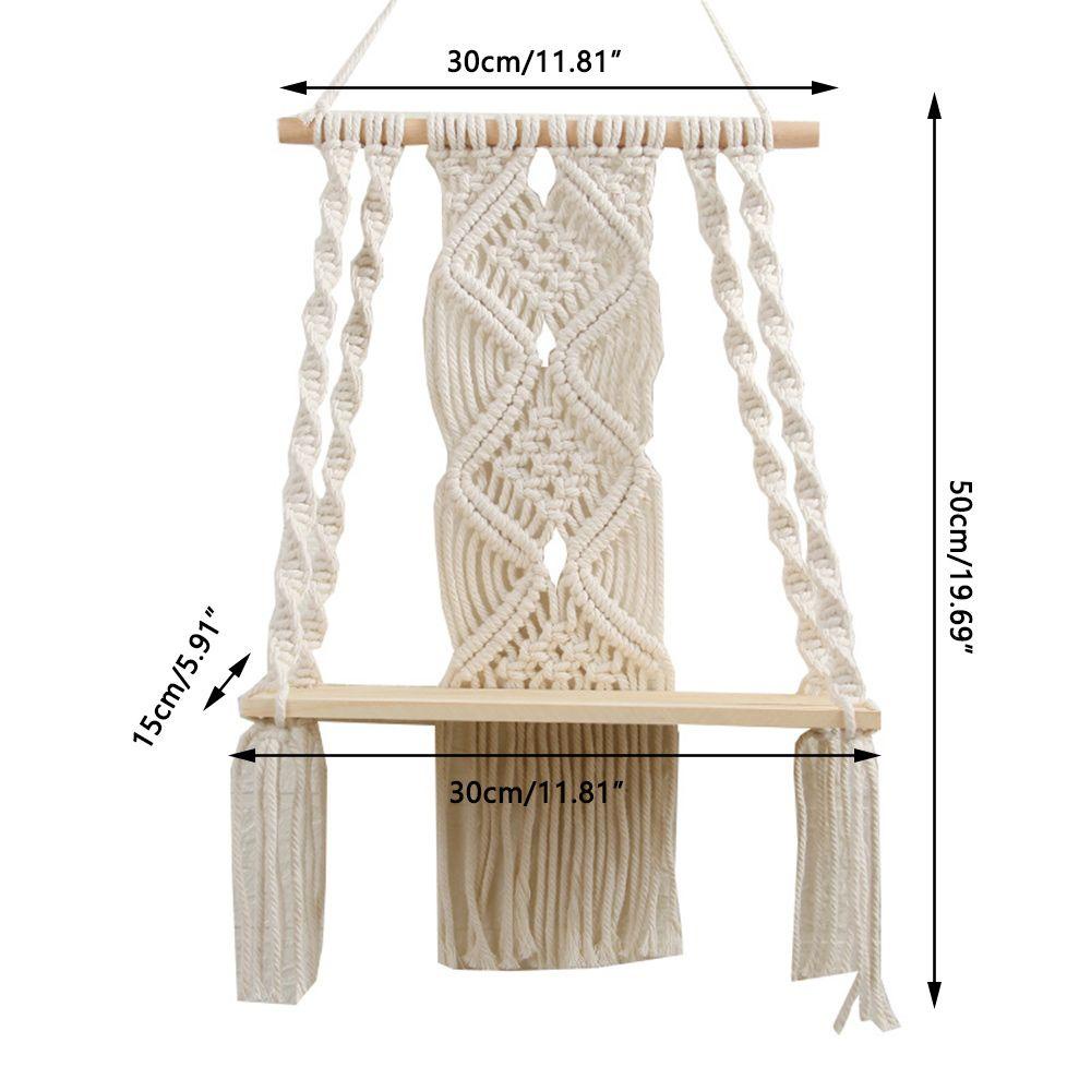 KUNHEV Kệ Gỗ Treo Tường Trang Trí Phòng Khách