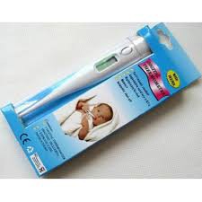 NHIỆT KẾ ĐIỆN TỬ , VỎ MÁC XANH ,