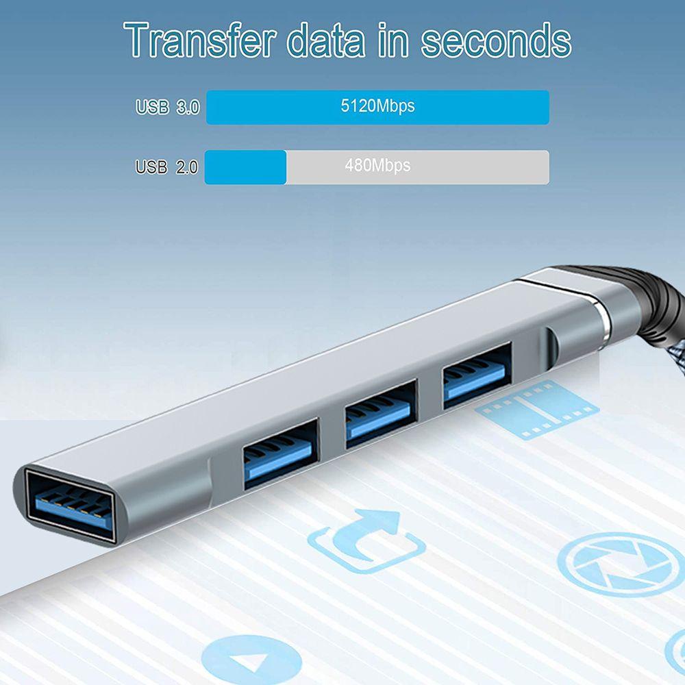 Bộ Chuyển Đổi Dữ Liệu OTG Type-C Bằng Hợp Kim Nhôm Chất Lượng Cao