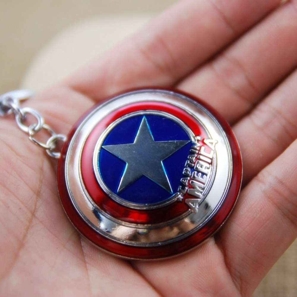 Móc Khóa Hình Khiên Của Captain America