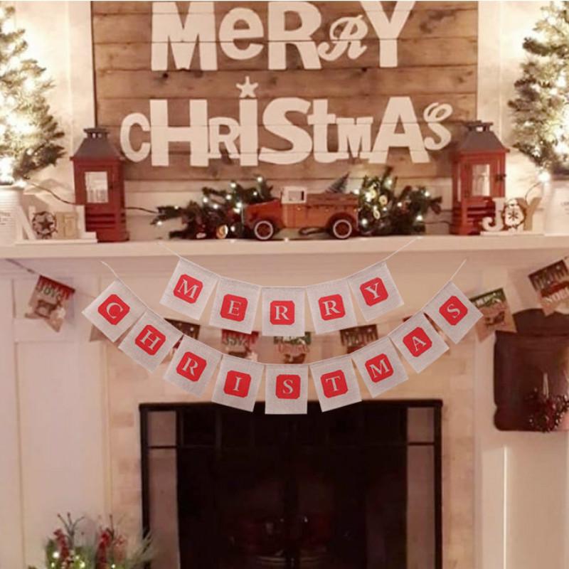 Set 2 banner trang trí giáng sinh