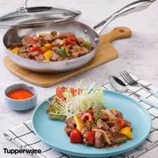 CHẢO TCHEF SERIES FRYPAN 24CM NẮP KÍNH - HÀNG CHÍNH HÃNG TUPPERWARE PHÂN PHỐI TẠI VIỆT NAM