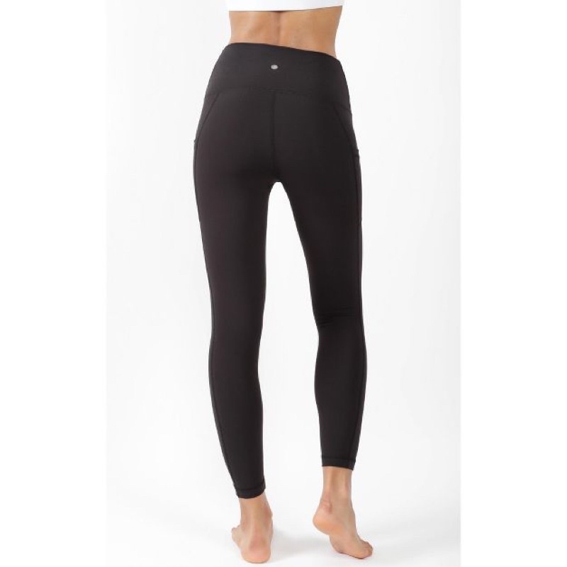 Quần legging nữ co giãn kèm túi bên lưng cao Yogalicious Lux