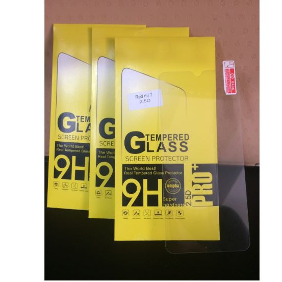 Combo bộ 3 kính cường lực cho Xiaomi Redmi 7