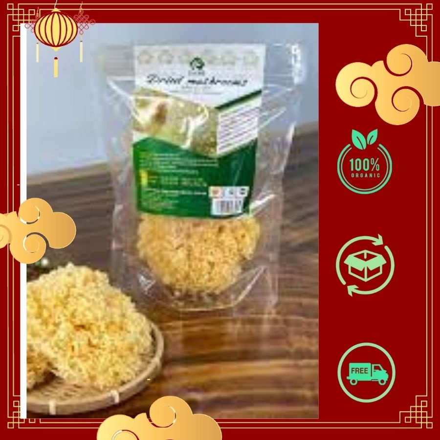 Nấm Tuyết Khô Hữu Cơ/ Nấm Tuyết Sạch Orrganic Ngon Loại 1 Phú Gia 40g Nấu Chè, Nấu Cháo