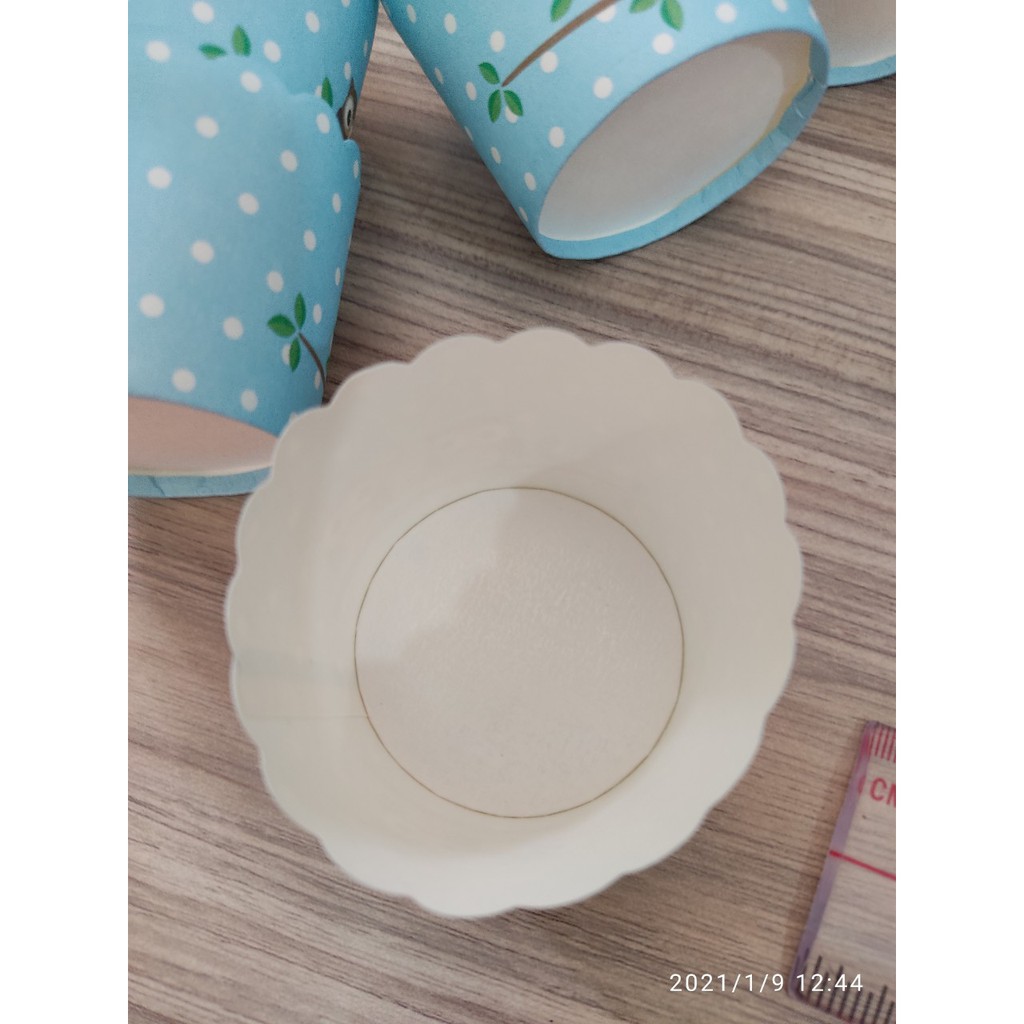 BỘ 50 - 100 LY CUPCAKE GIẤY NƯỚNG BÁNH NHỎ 6 CM