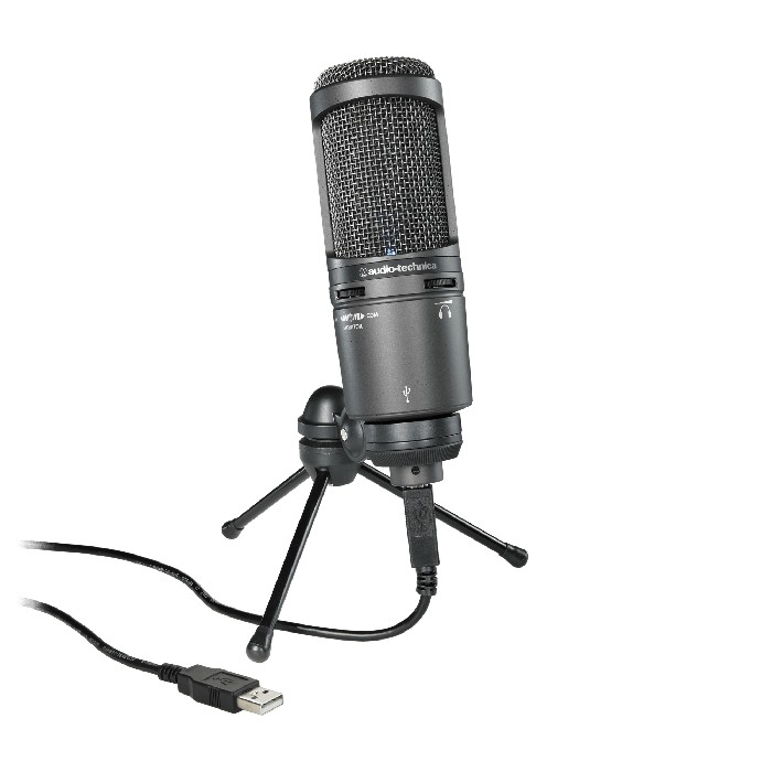 [Mã ELHACE giảm 4% đơn 300K] Microphone Audio Technica AT2020USB+| Hàng Chính Hãng