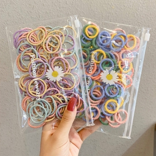 Dây Buộc Tóc Co Dãn Nhiều Màu Cho Bé Gái
