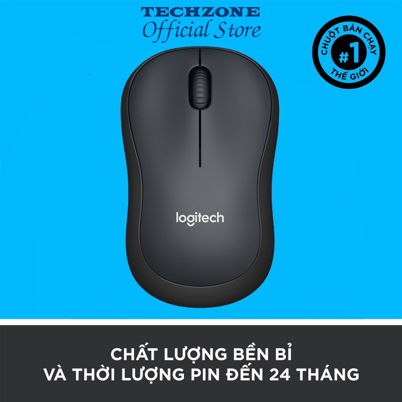 (Tặng Lót Chuột) Chuột không dây không tiếng ồn cao cấp Logitech nhỏ gọn,độ nhạy cao.Pin lên tới 24 tháng BH 1 năm