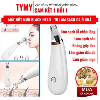Máy hút mụn black head - làm sạch mụn cám hoặc mụn đầu đen
