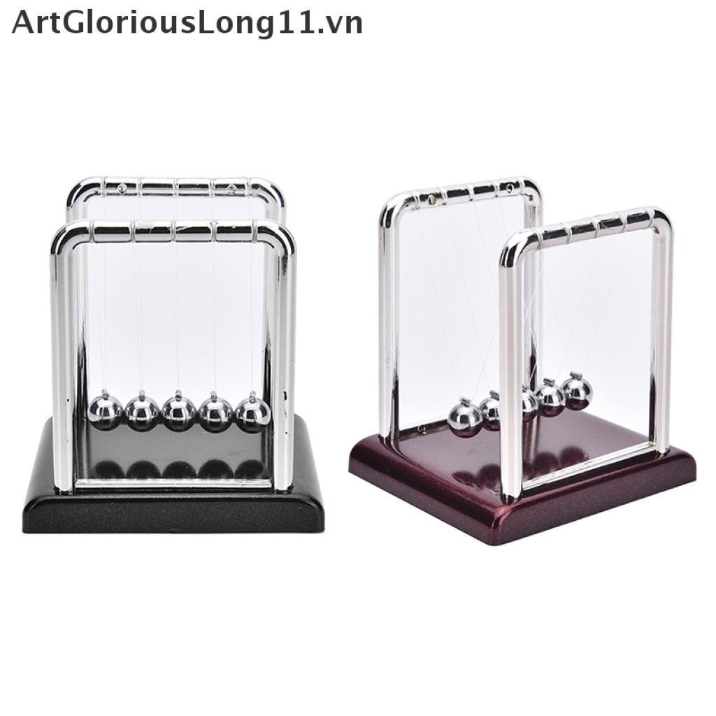 [ArtGloriousLong11] Đồ Chơi Bóng Cân Bằng Newton Khoa Học Vật Lý Để Bàn Vui Nhộn Làm Quà Tặng