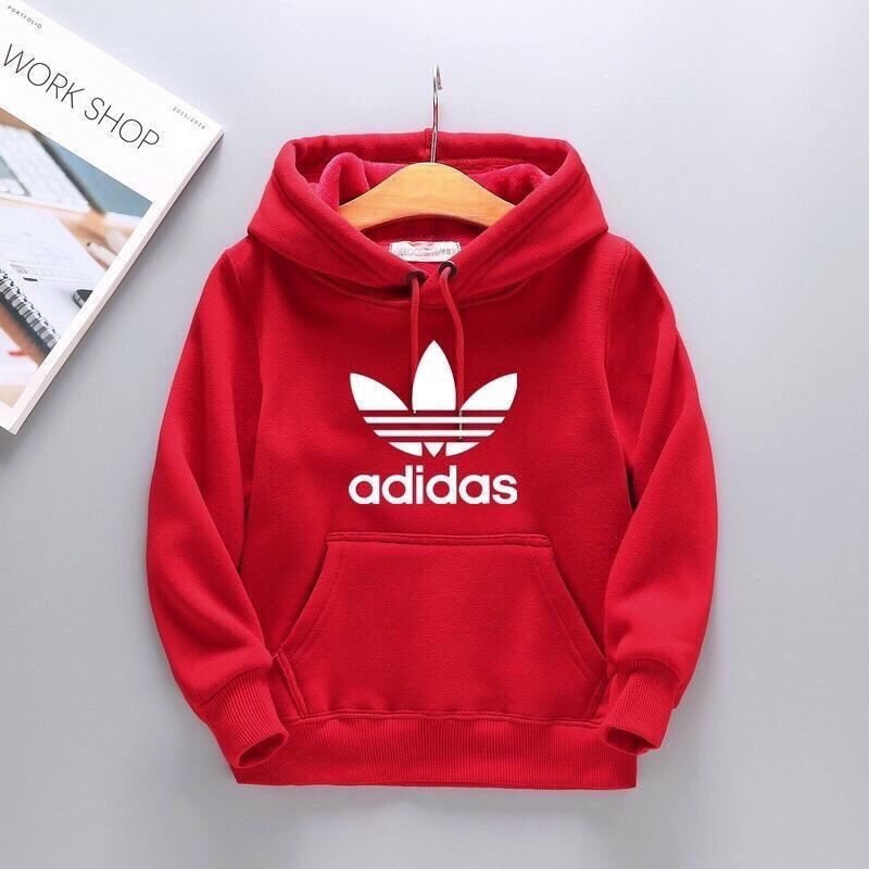 Áo hoodie nhung dày dặn thời trang thu đông cho bé