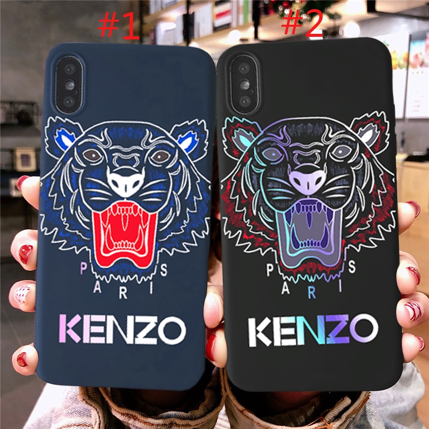 Ốp lưng họa tiết con hổ cá tính dành cho iPhone 11 11Pro11ProMax Xsmax XR XS X 7 8 6 6S 7Plus 8Plus 6Plus 6SPlus