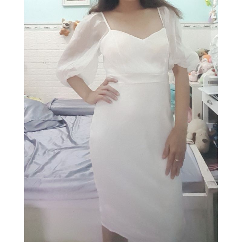 Thanh lý đầm body nguyên tag size M dưới 53kg