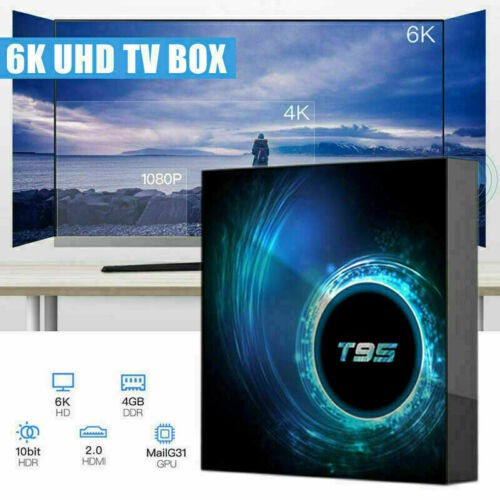 Tv BOX AKASO T95 Allwinner H616 Android 10.0 4 lõi 2.4G WiFi 6K 4GB