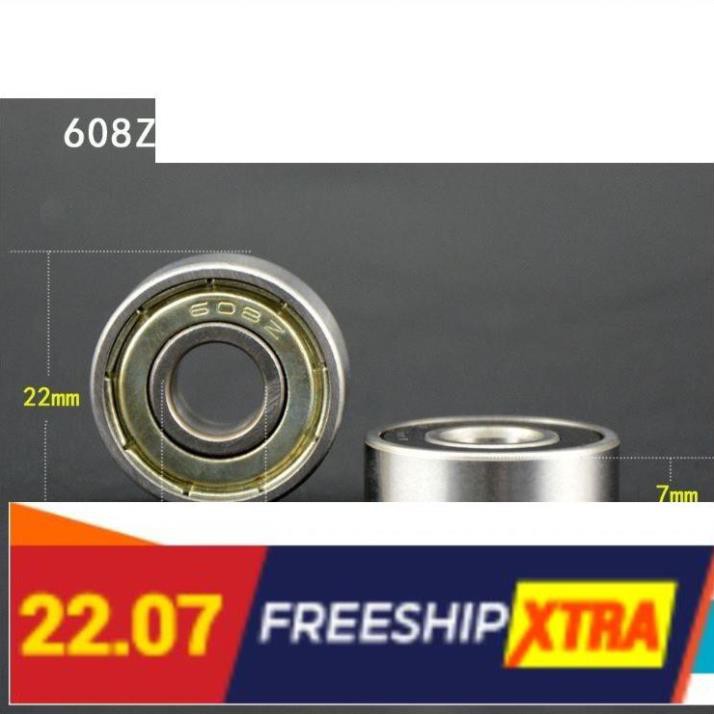 Vòng bi 608z kích thước 8x22x7mm