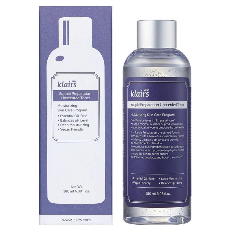 Toner Klairs Supple Preparation Facial 180ml