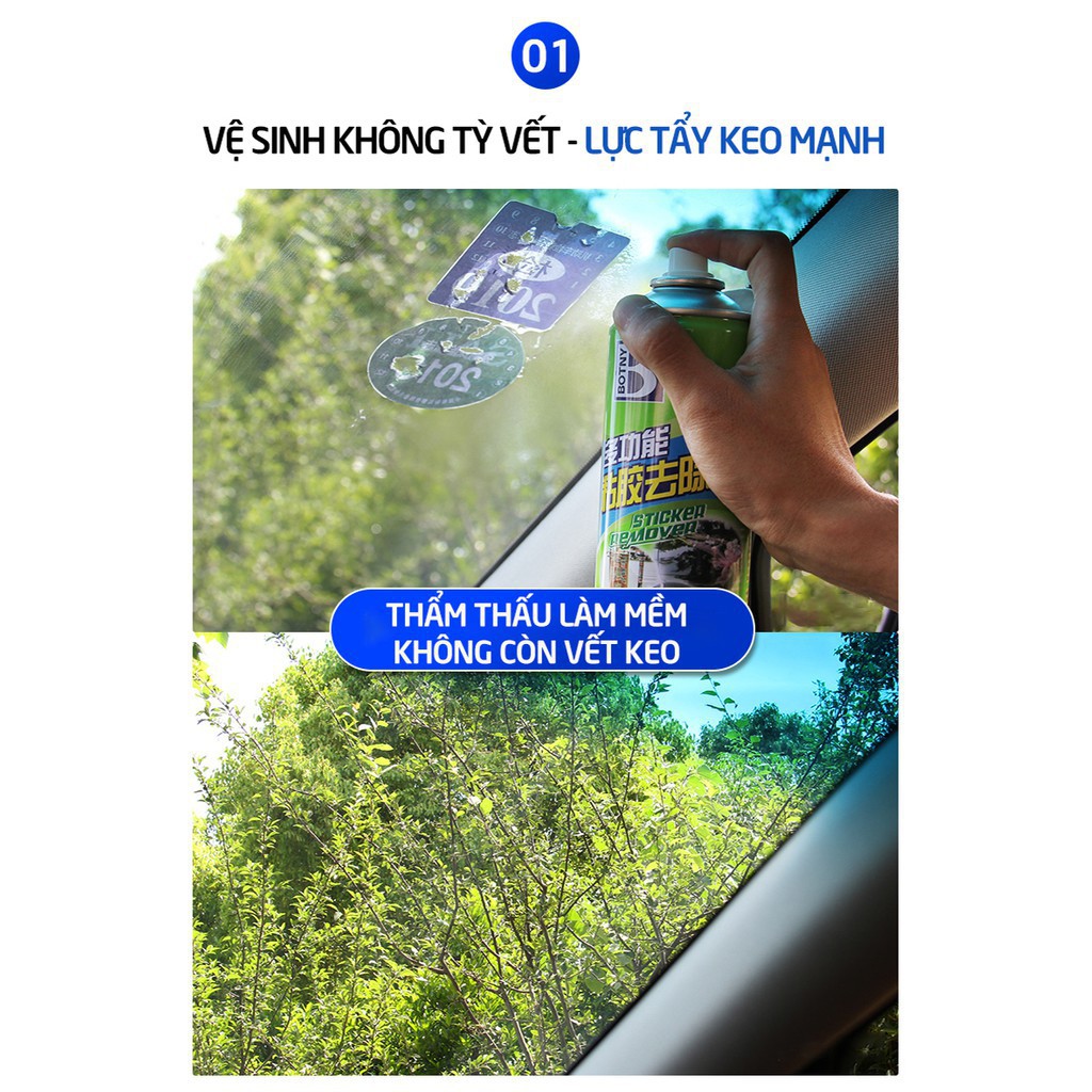 Tẩy băng dính, băng keo Botny - Better Car