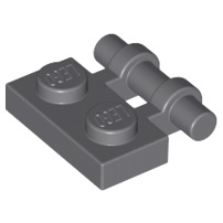 -2540-Plate, Modified 1 x 2 with Bar Handle on Side - Free Ends