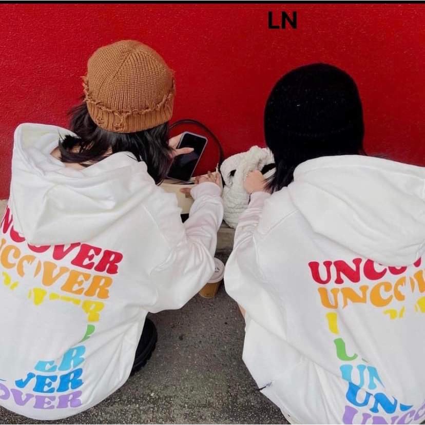 Áo Hoodie Nam Nữ Un Over  From Rộng Chất Nỉ Unisex, Áo hoodie Nữ  CHỮ  Nhiều Màu