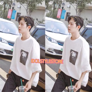 Áo thun tay lỡ style như Tiêu Chiến Xiao Zhan
