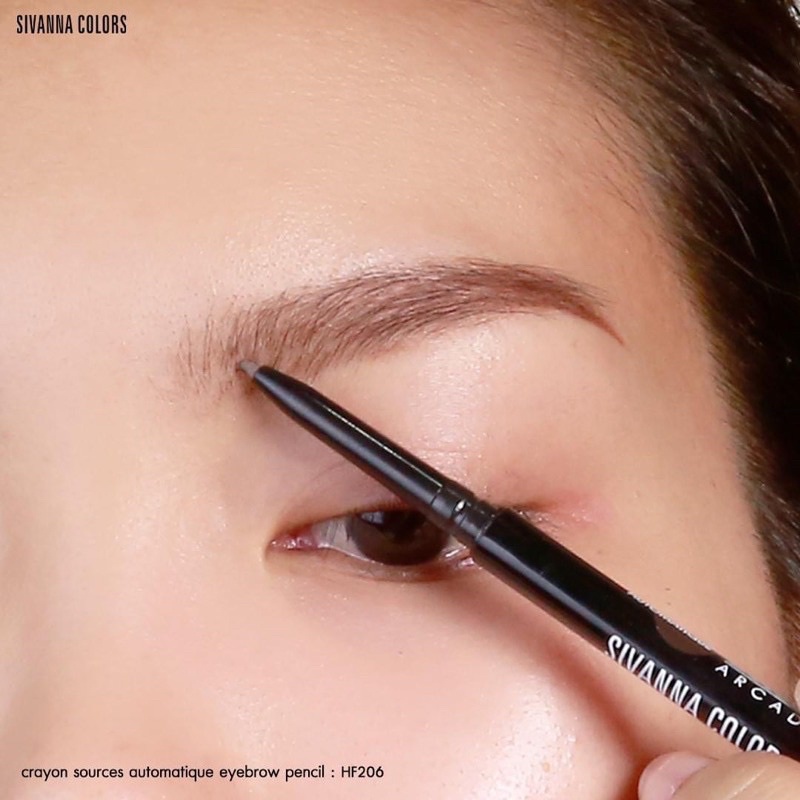 Kẻ mày Sivanna Colors crayon sources automatique eyebrow pencil HF206 | BigBuy360 - bigbuy360.vn