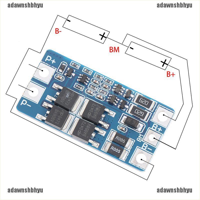 Bảng Mạch Cân Bằng Pin lithium 8.4V 2S 10A 7.4V 18650