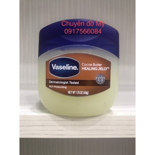 Date T4/2025_Sáp dưỡng ẩm Vaseline cocoa butter (1.75oz-49g) của Mỹ (nắp cũ màu nâu)