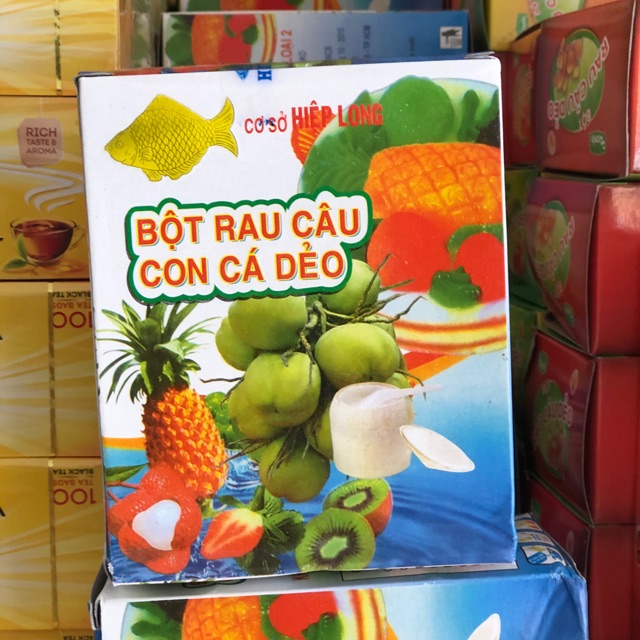 Rau câu cá dẻo Hiệp Long 12gói